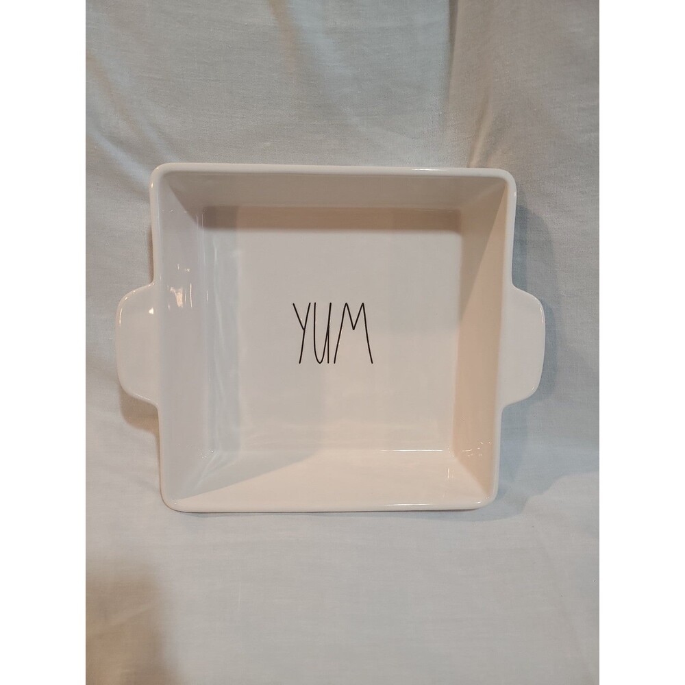 Rae Dunn Yum Casserole Baking Dish